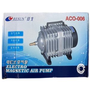 Resun ACO 006 Air Pump – 80W | 8-Outlet Electromagnetic Aquarium Aerator