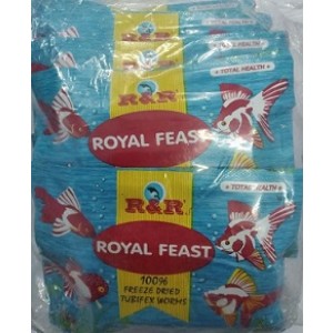 Royal Feast 100g Freeze Dried Tubifex Worms