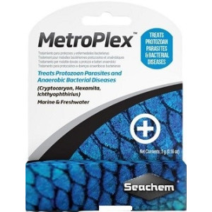 Seachem MetroPlex – Antiparasitic & Antibacterial Treatment for Fish (5g)