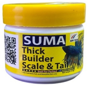 SUMA Thick Builder Scale And Tail – High Protein Betta Fish Food (20 gm)