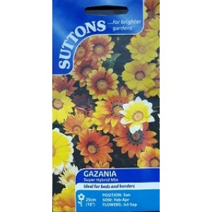 Suttons Gazania Seeds 