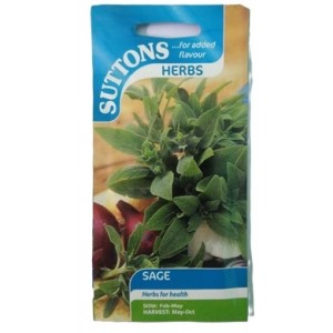 Suttons UK Sage Herbs Seeds 