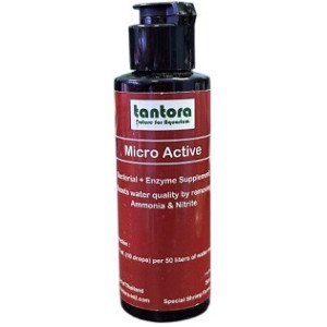 Tantora Micro Active Water Enzyme Supplement – Live Probiotic Bacteria for Shrimp Tanks (60ml)