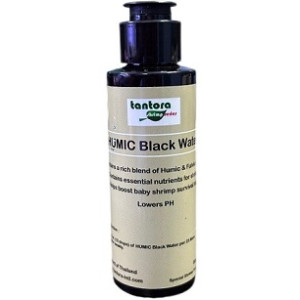 Tantora Shrimp Series HUMIC Black Water – Organic Humic & Fulvic Acid Supplement for Dwarf Shrimp Tanks
