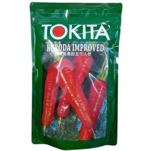 Tokita Kuroda Improved Carrot Seeds – High-Yield, Sweet & Crisp | 300g Pack