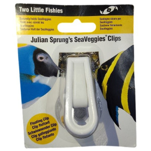 Two Little Fishies Julian Sprung’s SeaVeggies Clips – Floating Aquarium Feeding Clip