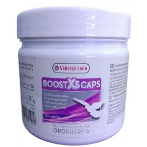 Versele Laga Oropharma Boost X5 Caps – Muscle & Energy Support for Racing Pigeons | 350 Capsules