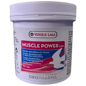 Versele Laga Oropharma Muscle Power – BCAA Capsules for Racing Pigeons | 150 Caps