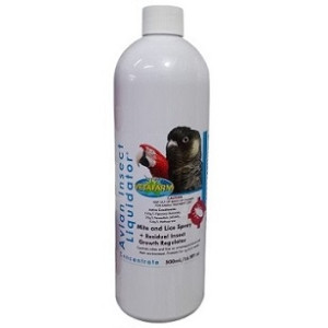 Vetafarm Avian Insect Liquidator – 500ml | Mite & Lice Spray with IGR