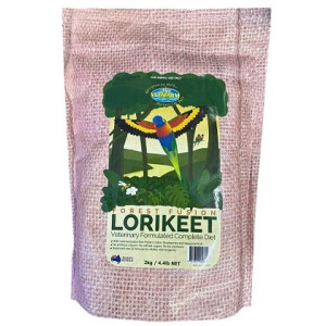 Vetafarm Forest Fusion Lorikeet Diet – Premium Balanced Nutrition for Lorikeets (2kg)