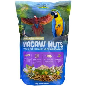 Vetafarm Macaw Nuts – Premium Daily Nutrition for Macaws and Large Parrots (2kg)