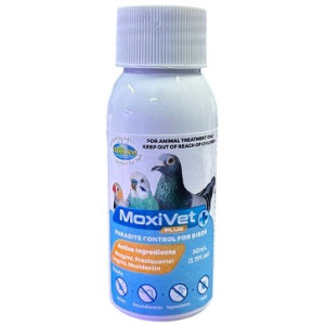 Vetafarm MoxiVet Plus – Water-Soluble All-Wormer Treatment for Birds (50ml)