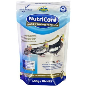 Vetafarm NutriCore Hand Rearing Formula – Premium Nutrition for Baby Birds (450g)