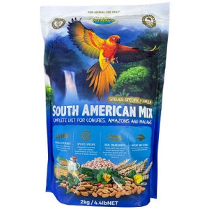 Vetafarm South American Mix – Premium Daily Nutrition for South American Parrots (2kg)