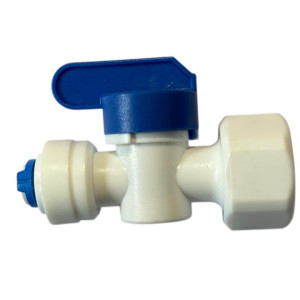Water Adapter Valve – 12mm to 6mm Quick Connector for Aquarium & RO Systems