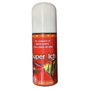 White Crane Super Ich – Parasite Remedy for Ornamental Fish (100 ml)