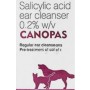Savavet Canopas – Salicylic Acid-Based Ear Cleanser for Dogs & Cats (100ml)