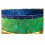 650GSM Four Meter DIA Biofloc Tarpaulin – Heavy-Duty PVC Coated Tank for Aquaculture & Water Storage