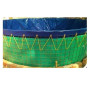 650GSM Seven Meter Dia Biofloc Tarpaulin – Heavy-Duty PVC Coated Tank for Aquaculture & Water Storage