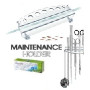 Aquarium Maintenance Tools Holder – All-in-One Organizer for Nets, Brushes & Accessories