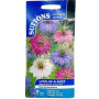 Suttons Love In A Mist Nigella Persian Jewels Mix Seeds – 750 Seeds of Jewel-Toned Cottage Garden Blooms